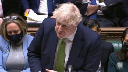 Boris Johnson acuza Rusia de "crime de razboi" in Ucraina Boris Johnson acuza Rusia de "crime de razboi" in Ucraina