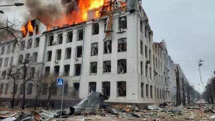Pierderile grave din Ucraina: 18 aeroporturi si 199 de cladiri sunt complet distruse, iar 10 orase cu peste 150.000 de persoane trebuie evacuate urgent - Lucian Bode Pierderile grave din Ucraina: 18 aeroporturi si 199 de cladiri sunt complet distruse, iar 10 orase cu peste 150.000 de persoane trebuie evacuate urgent - Lucian Bode