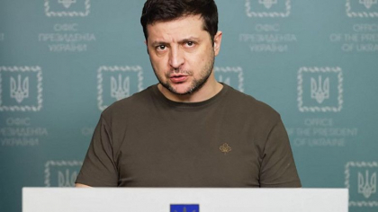 Volodimir Zelenski, discurs dur la adresa NATO: Au dat unda verde pentru continuarea bombardarii Ucrainei