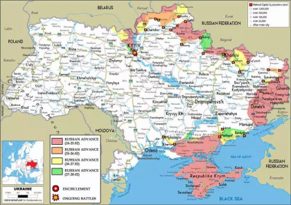 Rusia anunta ca a bombardat baza aeriana a armatei ucrainene de la Starokosteantiniv Rusia anunta ca a bombardat baza aeriana a armatei ucrainene de la Starokosteantiniv