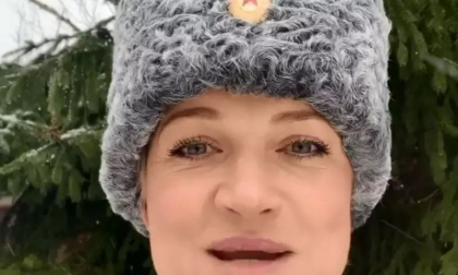 O sportiva celebra e acum colonel in armata rusa si e de partea lui Putin. ”Pentru cei care nu se tem sa recunoasca”