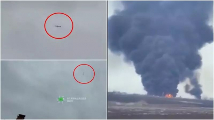 Cum zburau pe deasupra capetelor rachetele rusesti care au lovit aeroportul din Vinita / Ce a mai ramas din aeroport - VIDEO Cum zburau pe deasupra capetelor rachetele rusesti care au lovit aeroportul din Vinita / Ce a mai ramas din aeroport - VIDEO
