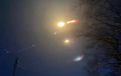 Un alt avion de lupta rusesc e doborat. Momentul exploziei deasupra Harkivului - VIDEO Un alt avion de lupta rusesc e doborat. Momentul exploziei deasupra Harkivului - VIDEO