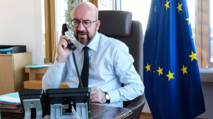 Charles Michel i-a cerut lui Putin sa inceteze ostilitatile in Ucraina si sa garanteze siguranta ajutorului umanitar Charles Michel i-a cerut lui Putin sa inceteze ostilitatile in Ucraina si sa garanteze siguranta ajutorului umanitar