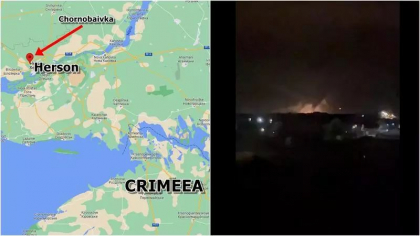 Ucrainenii anunta o mare lovitura data fortelor rusesti: 30 de elicoptere ar fi fost distruse pe un aeroport de langa Herson - VIDEO Ucrainenii anunta o mare lovitura data fortelor rusesti: 30 de elicoptere ar fi fost distruse pe un aeroport de langa Herson - VIDEO