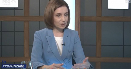 Maia Sandu: "Exista o doza de risc, dar nu exista un pericol pentru moment de atac militar asupra Republicii Moldova" Maia Sandu: "Exista o doza de risc, dar nu exista un pericol pentru moment de atac militar asupra Republicii Moldova"