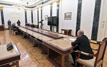 Putin, sedinta pe tema crizei economice din Rusia cu principalii responsabili