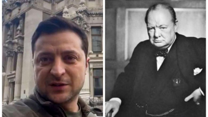 Zelenski a citat in fata parlamentarilor britanici cel mai celebru discurs al lui Churchill: „Vom lupta pana la sfarsit” Zelenski a citat in fata parlamentarilor britanici cel mai celebru discurs al lui Churchill: „Vom lupta pana la sfarsit”