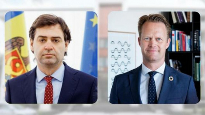 Ministrul afacerilor externe al Regatului Danemarcei, Jeppe Kofod, vine astazi in Republica Moldova