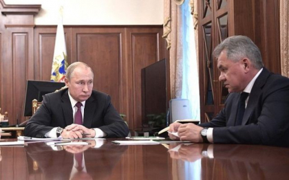Ministrul rus al apararii ii da asigurari lui Putin ca invazia ”decurge conform planului” Ministrul rus al apararii ii da asigurari lui Putin ca invazia ”decurge conform planului”