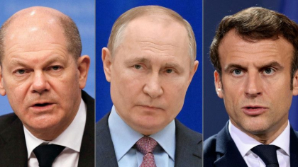 Putin acuza fortele ucrainene de incalcarea drepturilor omului. Palatul Elysee reactioneaza: „Minciuni!”