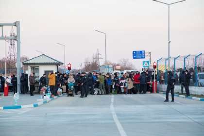 Numarul refugiatilor din Ucraina aflati pe tertoriul Republicii Moldova este in scadere