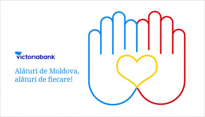 Victoriabank anunta o ampla campanie sociala pentru intreaga tara. Alaturi de Moldova, alaturi de fiecare Victoriabank anunta o ampla campanie sociala pentru intreaga tara. Alaturi de Moldova, alaturi de fiecare