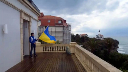 Vila de lux din sudul Frantei a fostului ginere al lui Vladimir Putin a fost ocupata de activisti