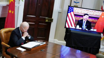Joe Biden va discuta vineri cu presedintele Chinei, Xi Jinping, anunta Casa Alba
