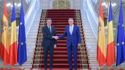 Pedro Sanchez, dupa discutia cu Klaus Iohannis: „Vreau sa transmit un mesaj de recunostinta celor peste 1 milion de romani din Spania”
