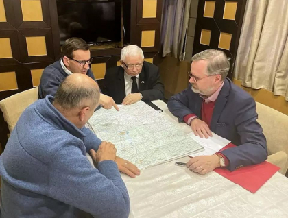 Cum au reusit cei trei premieri europeni sa intre si sa iasa din Ucraina, cu trenul, in 24 de ore - FOTO
