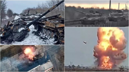 Cele mai importante momente ale razboiului din Ucraina. Cronica primelor 23 de zile de razboi Cele mai importante momente ale razboiului din Ucraina. Cronica primelor 23 de zile de razboi