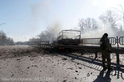 Ucraina: Fortele ruse efectueaza raiduri asupra orasului Mikolaiv, din sudul tarii