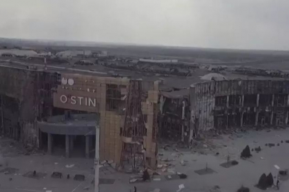 Imagini cutremuratoare cu orasul Mariupol, dupa bombardamente - VIDEO