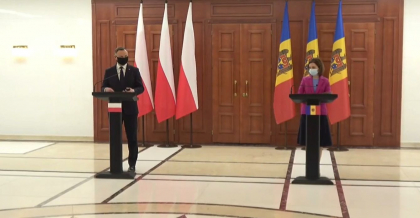 Andrzej Duda: Polonia va oferi Republicii Moldova un credit de 20 de milioane de euro