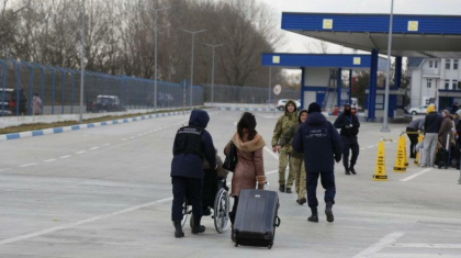 Situatia la frontiera. Aproape 10 mii de persoane au intrat in Republica Moldova in ultimele 12 ore