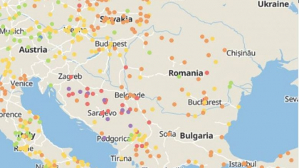 Nicio tara nu a respectat standardele OMS privind calitatea aerului in 2021 Nicio tara nu a respectat standardele OMS privind calitatea aerului in 2021