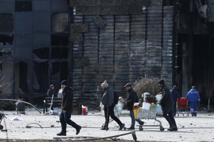 Cel putin 100.000 de civili vor sa iasa din Mariupol dar nu pot, spune un oficial ucrainean Cel putin 100.000 de civili vor sa iasa din Mariupol dar nu pot, spune un oficial ucrainean
