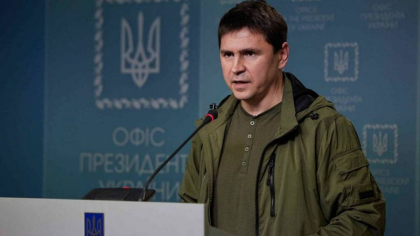 Mykhailo Podoliak: „Intalnirea dintre Zelenski si Putin este cheia pacii in Ucraina”
Mykhailo Podoliak: „Intalnirea dintre Zelenski si Putin este cheia pacii in Ucraina”