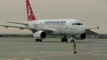 Alerta cu bomba la bordul unei aeronave Turkish Airlines. Avionul, escortat de doua Aeronave ale Fortelor Aeriene Romane