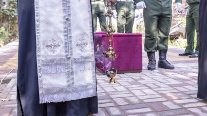 Preot, la inmormantarea unui soldat rus mort in razboiul din Ucraina: Un razboinic al lui Hristos, a luptat cu satanistii