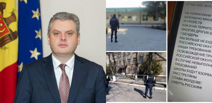 Biroul Politici pentru Reintegrare a condamnat actiunile autorilor alertelor false in institutiile de invatamant din Transnistria. Serebrian: "A fost o actiune ticaloasa"