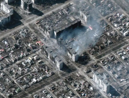 Noi imagini cu dezastrul din Mariupol, surprinse din satelit. „Este o catastrofa umanitara” - FOTO Noi imagini cu dezastrul din Mariupol, surprinse din satelit. „Este o catastrofa umanitara” - FOTO