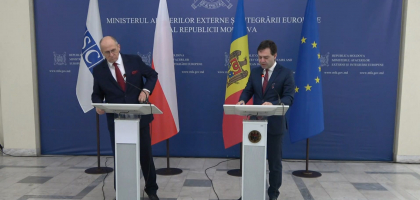 Presedintele OSCE: „Suntem pentru a coopera cu fluxul de migranti si cu siguranta sa sprijinim eforturile Republicii Moldova” - VIDEO Presedintele OSCE: „Suntem pentru a coopera cu fluxul de migranti si cu siguranta sa sprijinim eforturile Republicii Moldova” - VIDEO