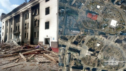 Cel putin 300 de morti sub daramaturile teatrului din Mariupol. ONU: Indicii privind existenta unor gropi comune Cel putin 300 de morti sub daramaturile teatrului din Mariupol. ONU: Indicii privind existenta unor gropi comune
