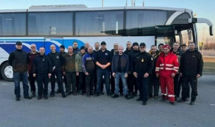 Eroii de pe Insula Serpilor au fost eliberati, dupa un schimb cu Moscova. Prima imagine cu prizonierii de razboi - FOTO