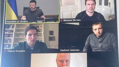 Cenzura de la Moscova interzice difuzarea interviului acordat de Volodimir Zelenski unor jurnalisti rusi Cenzura de la Moscova interzice difuzarea interviului acordat de Volodimir Zelenski unor jurnalisti rusi