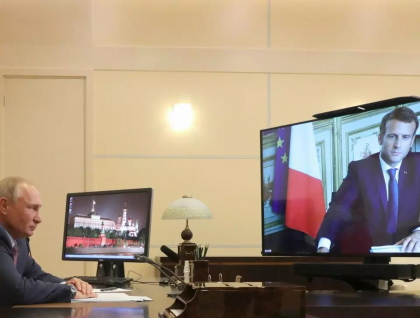 Palatul Elysee anunta o noua convorbire intre Emmanuel Macron si Vladimir Putin Palatul Elysee anunta o noua convorbire intre Emmanuel Macron si Vladimir Putin