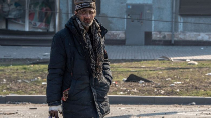 In Mariupol nu mai este deloc mancare. O supa trebuie sa ajunga patru zile la opt oameni In Mariupol nu mai este deloc mancare. O supa trebuie sa ajunga patru zile la opt oameni