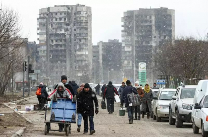 A inceput evacuarea civililor din Mariupol. Autobuzele au inceput sa ajunga la Zaporoje A inceput evacuarea civililor din Mariupol. Autobuzele au inceput sa ajunga la Zaporoje