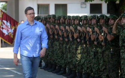 Dupa Viktor Orban, Putin l-a felicitat si pe Aleksandr Vucic pentru alegerile castigate la pas in Serbia, salutand ”parteneriatul strategic” dintre Belgrad si Moscova Dupa Viktor Orban, Putin l-a felicitat si pe Aleksandr Vucic pentru alegerile castigate la pas in Serbia, salutand ”parteneriatul strategic” dintre Belgrad si Moscova