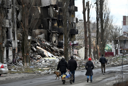"Borodianka nu mai exista". Imagini ingrozitoare din cel mai bombardat oras din zona Kievului - GALERIE FOTO "Borodianka nu mai exista". Imagini ingrozitoare din cel mai bombardat oras din zona Kievului - GALERIE FOTO