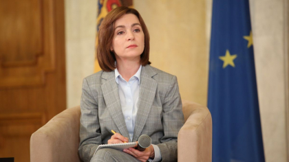 Maia Sandu - desemnata „Personalitate publica a anului 2022” de catre Emerging Europe