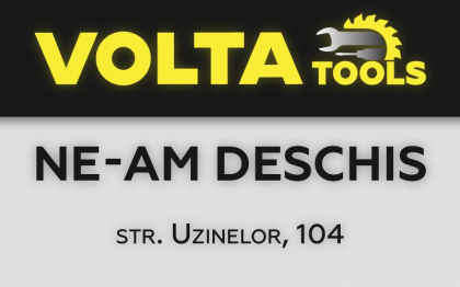 VOLTA - Expert in elecrotehnice a deschis un nou magazin cu un nou concept – VOLTA TOOLS! VOLTA - Expert in elecrotehnice a deschis un nou magazin cu un nou concept – VOLTA TOOLS!