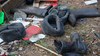 Ucraina. Padurea Norka, locul in care militarii rusi au planuit atacurile de la Bucea, Irpin sau Borodeanka - FOTO Ucraina. Padurea Norka, locul in care militarii rusi au planuit atacurile de la Bucea, Irpin sau Borodeanka - FOTO