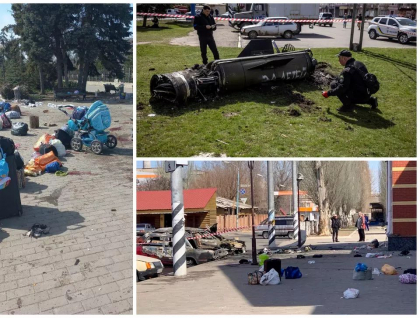 Presa de la Moscova neaga ca masacrul din gara Kramatorsk ar fi fost provocat de rusi. „Sunt victimele unei rachete Tochka-U trase de ucraineni” Presa de la Moscova neaga ca masacrul din gara Kramatorsk ar fi fost provocat de rusi. „Sunt victimele unei rachete Tochka-U trase de ucraineni”