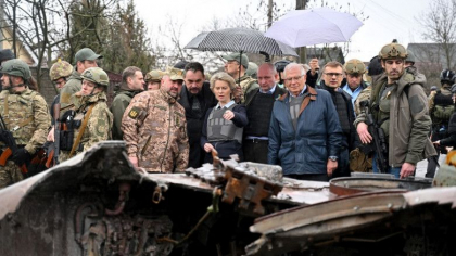 Von der Leyen: Rusia se va scufunda in decadere economica si tehnologica, in timp ce Ucraina se indreapta spre un viitor european Von der Leyen: Rusia se va scufunda in decadere economica si tehnologica, in timp ce Ucraina se indreapta spre un viitor european