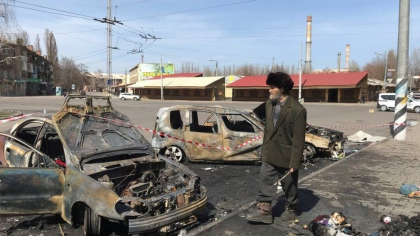 Neincredere si groaza dupa atacul la gara Kramatorsk: „Gentile persoanelor moarte, zac intr-o casa de bilete goala”. Declaratiile unui voluntar al Armatei Ucrainene - FOTO