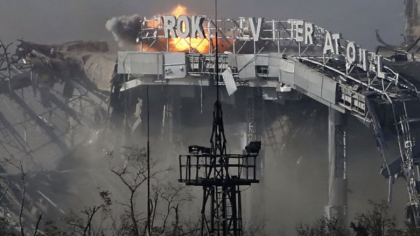 Aeroportul din Dnipro, estul Ucrainei, „complet distrus” de un nou bombardament al armatei ruse: „Si rachetele continua sa zboare”