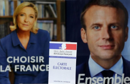 Alegeri prezidentiale Franta. Emmanuel Macron si Marine Le Pen, la egalitate de voturi (surse)